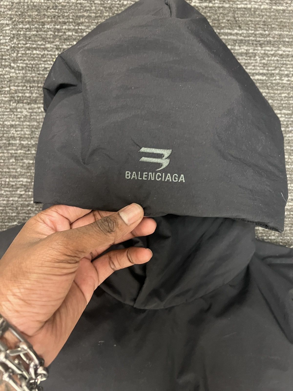 Balenciaga BALENCIAGA AW22 PUFFER HOODIE Size US L / EU 52-54 / 3 - 5 Thumbnail