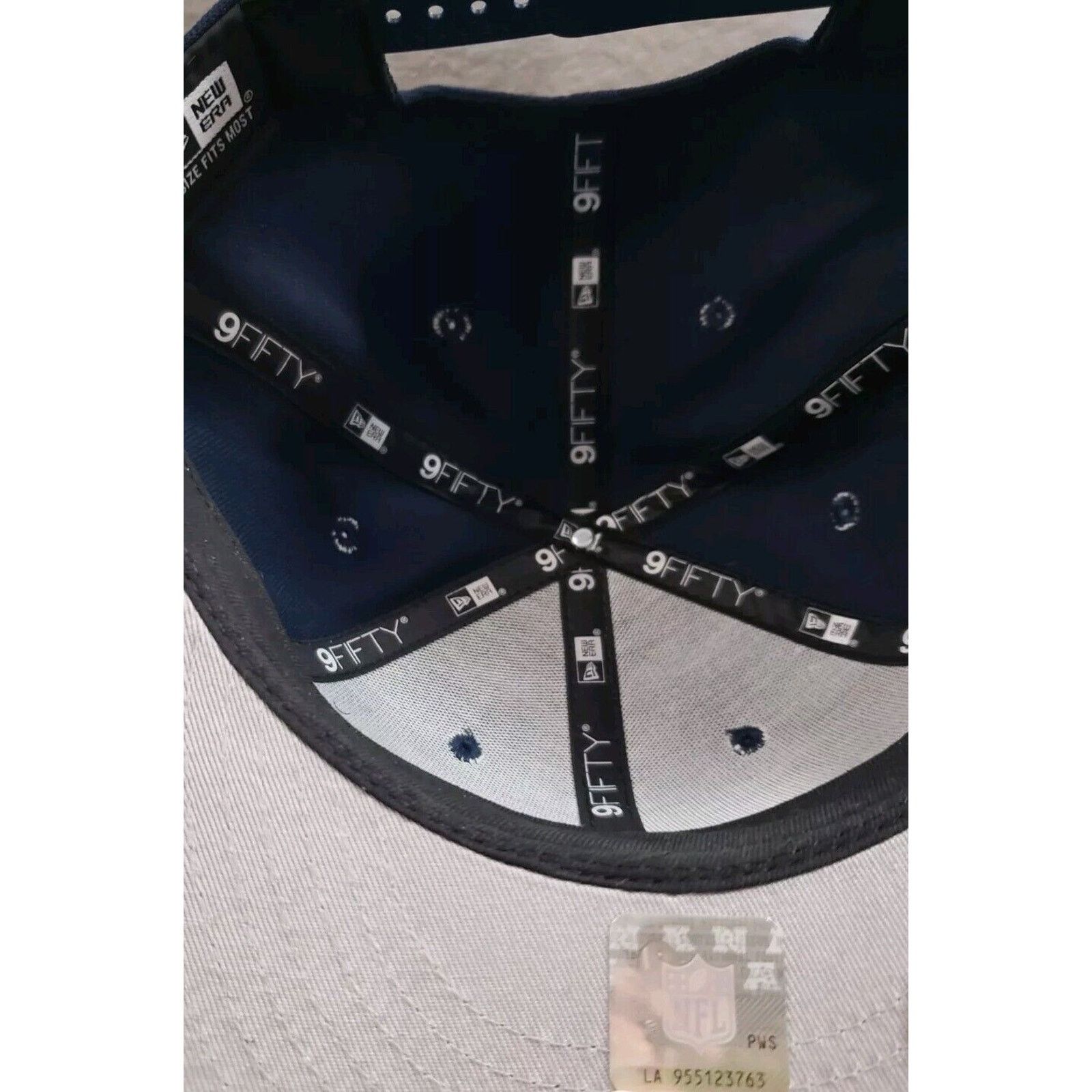 New Era Dallas Cowboys Hat Cap NFL Floral Snapback 950 Navy New Era Size ONE SIZE - 7 Thumbnail