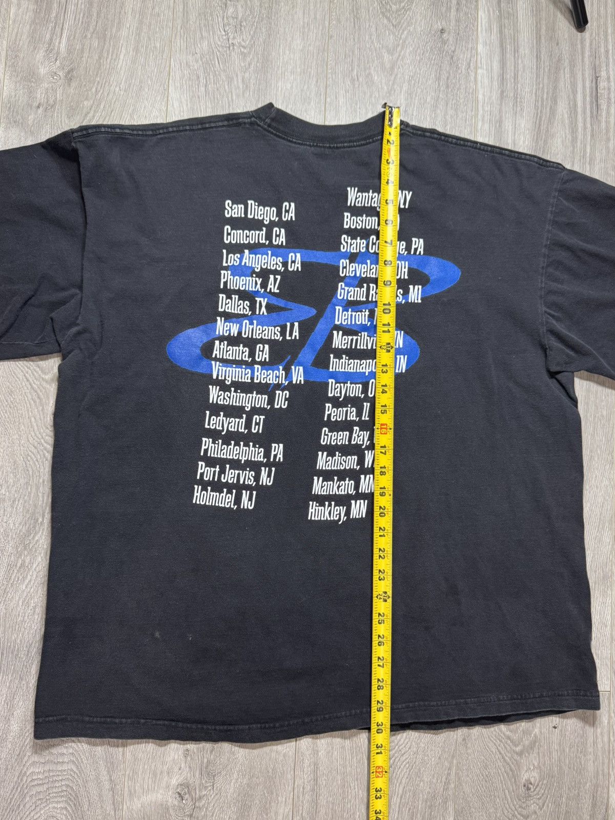 Band Tees × Vintage Vintage 1998 The Moody Blues Music Tour Rock Band Tee Size US XXL / EU 58 / 5 - 6 Thumbnail