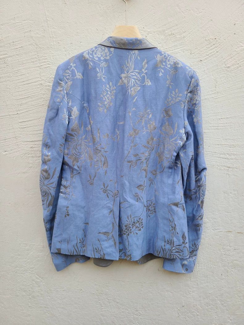 Haider Ackermann Haider Ackermann Silk embroidered suit jacket Size US M / EU 48-50 / 2 - 2 Thumbnail