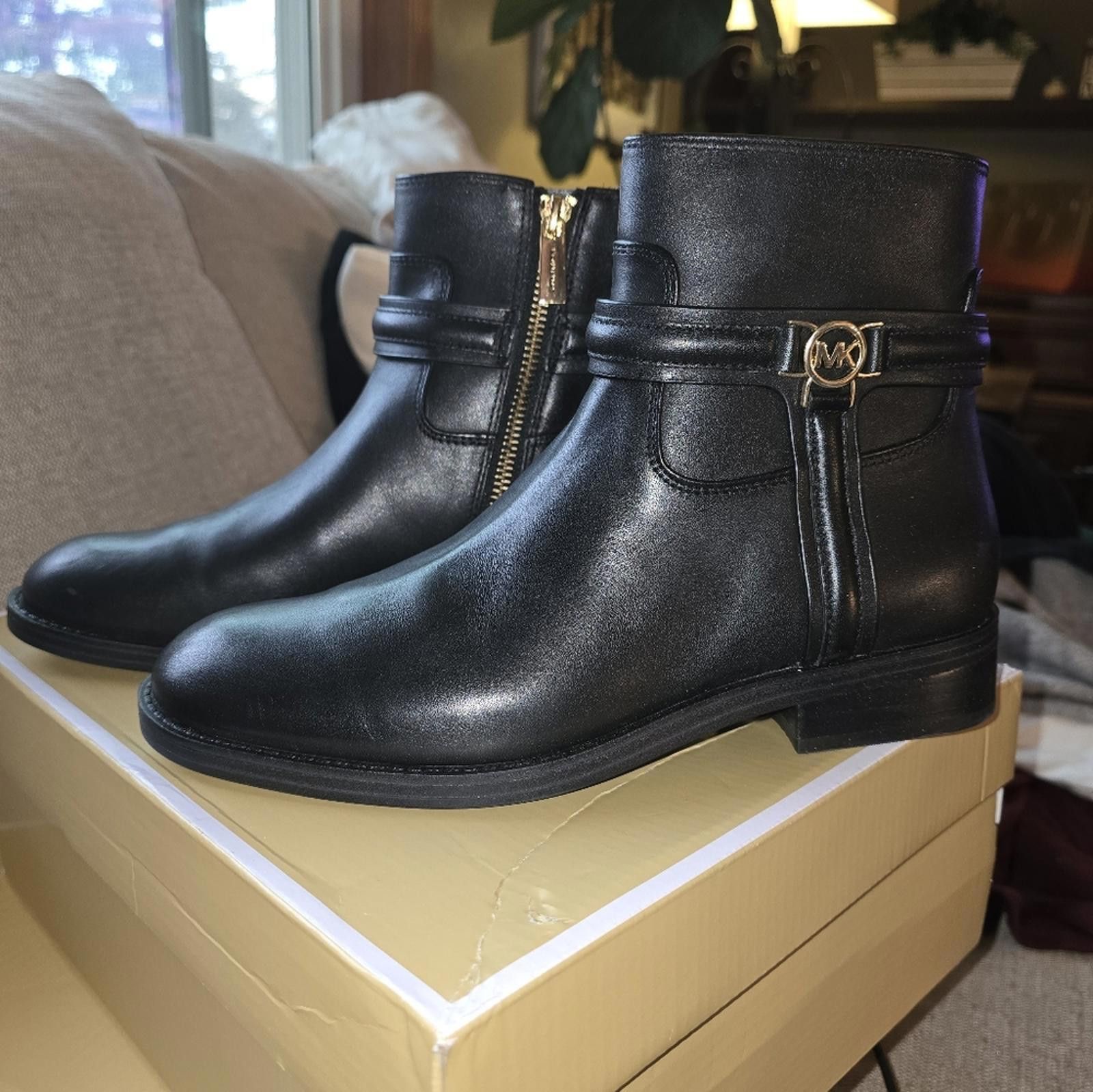 Michael Kors Michael Kors Mindy Leather Boot Size US 7 / IT 37 - 3 Thumbnail