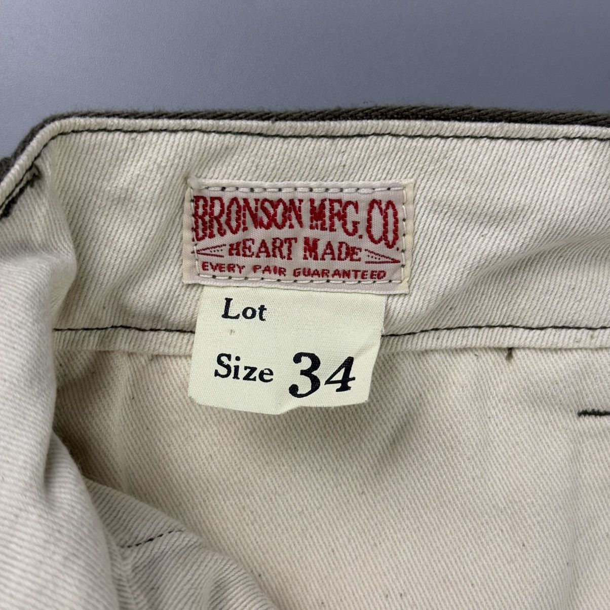 Bronson MFG. CO. Bronson mfg.co - Corduroy Straight Trouser Pants Size US 32 / EU 48 - 6 Thumbnail
