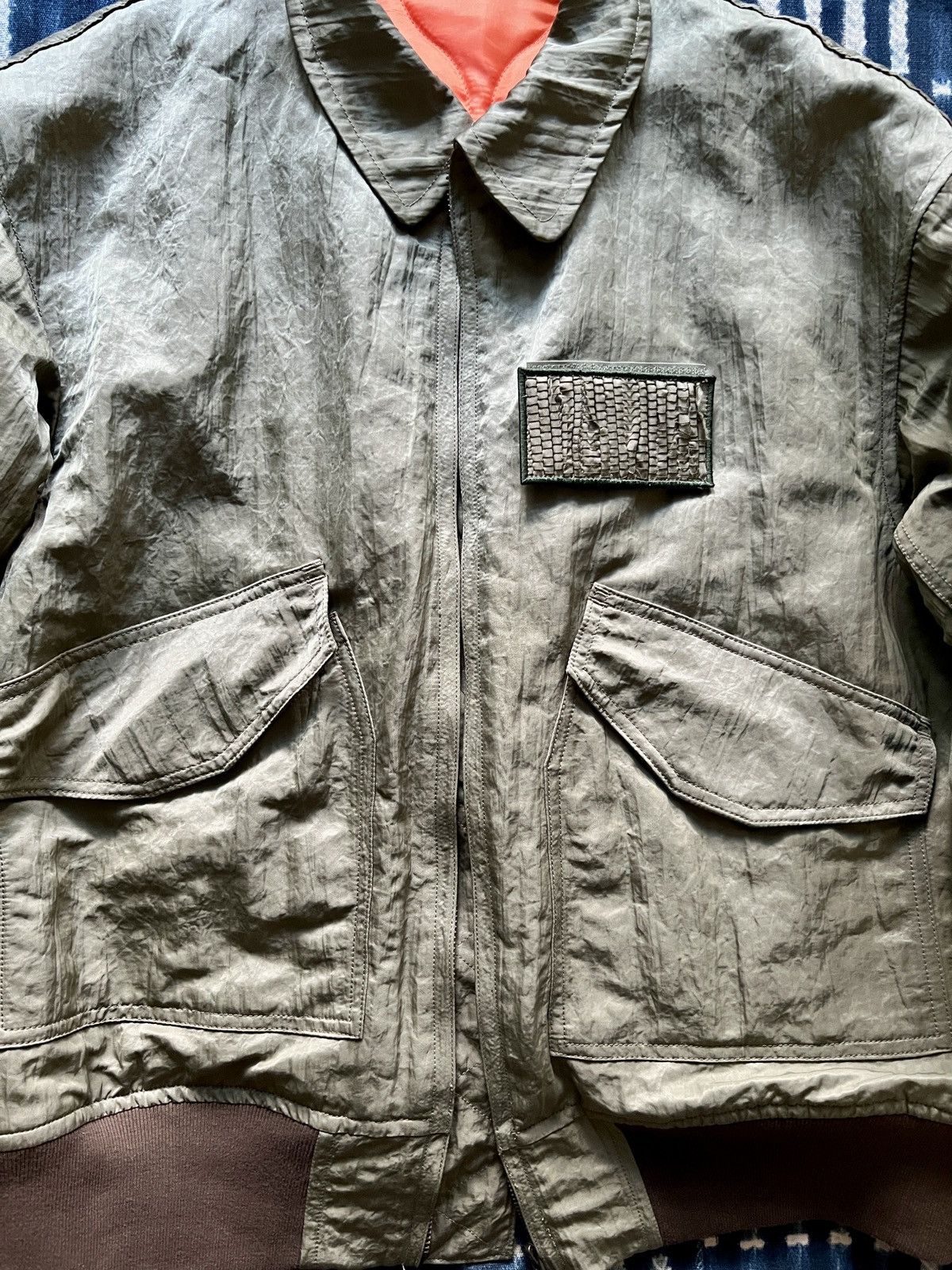KUON Kuon Kountry Saltwashed MA-1 Flight Jacket Kapital RRL Size US L / EU 52-54 / 3 - 4 Thumbnail