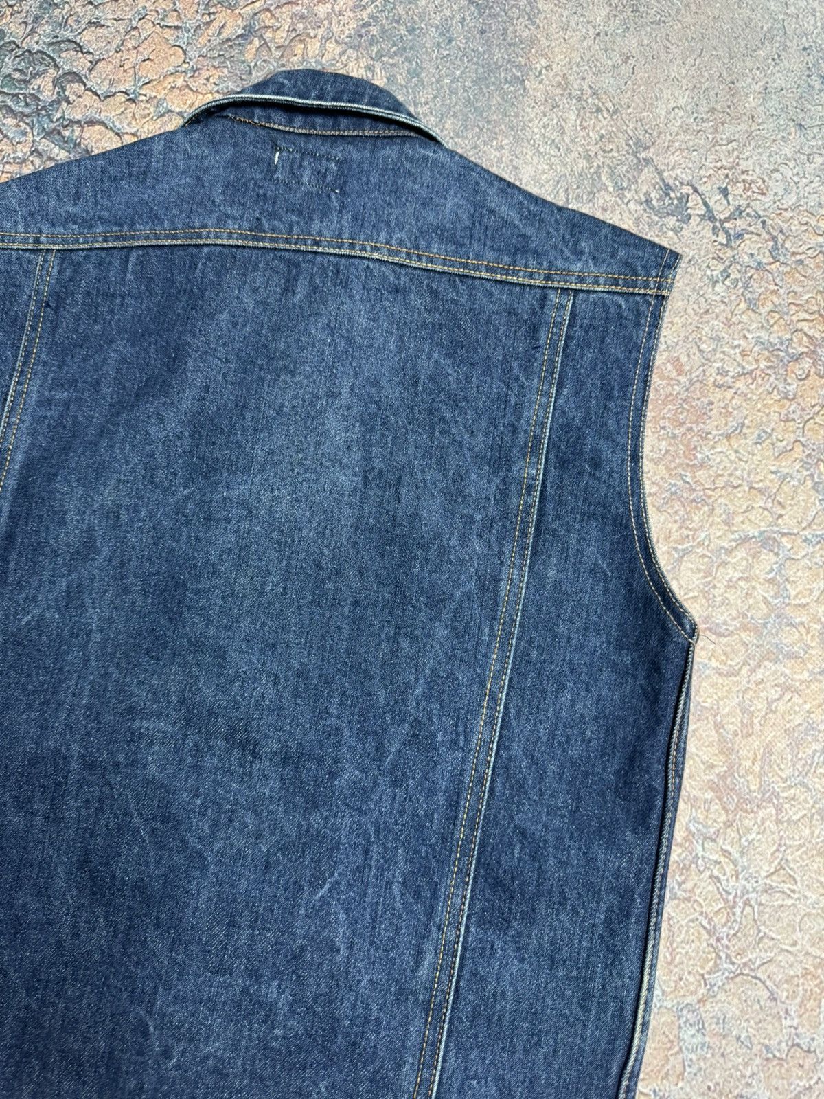 Band Tees Vintage denim vest Rock Band Iron Maiden rare size S Size US S / EU 44-46 / 1 - 17 Thumbnail