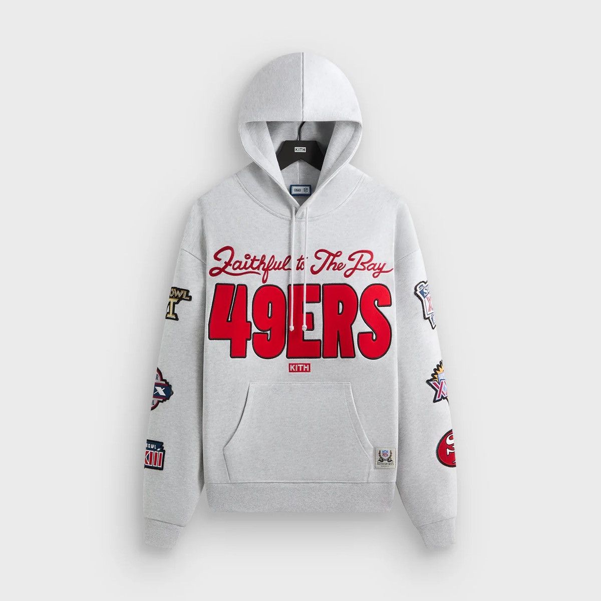 Kith × NFL Kith for the NFL San Francisco 49ers Faithful Vintage Hoodie Size US L / EU 52-54 / 3 - 1 Thumbnail