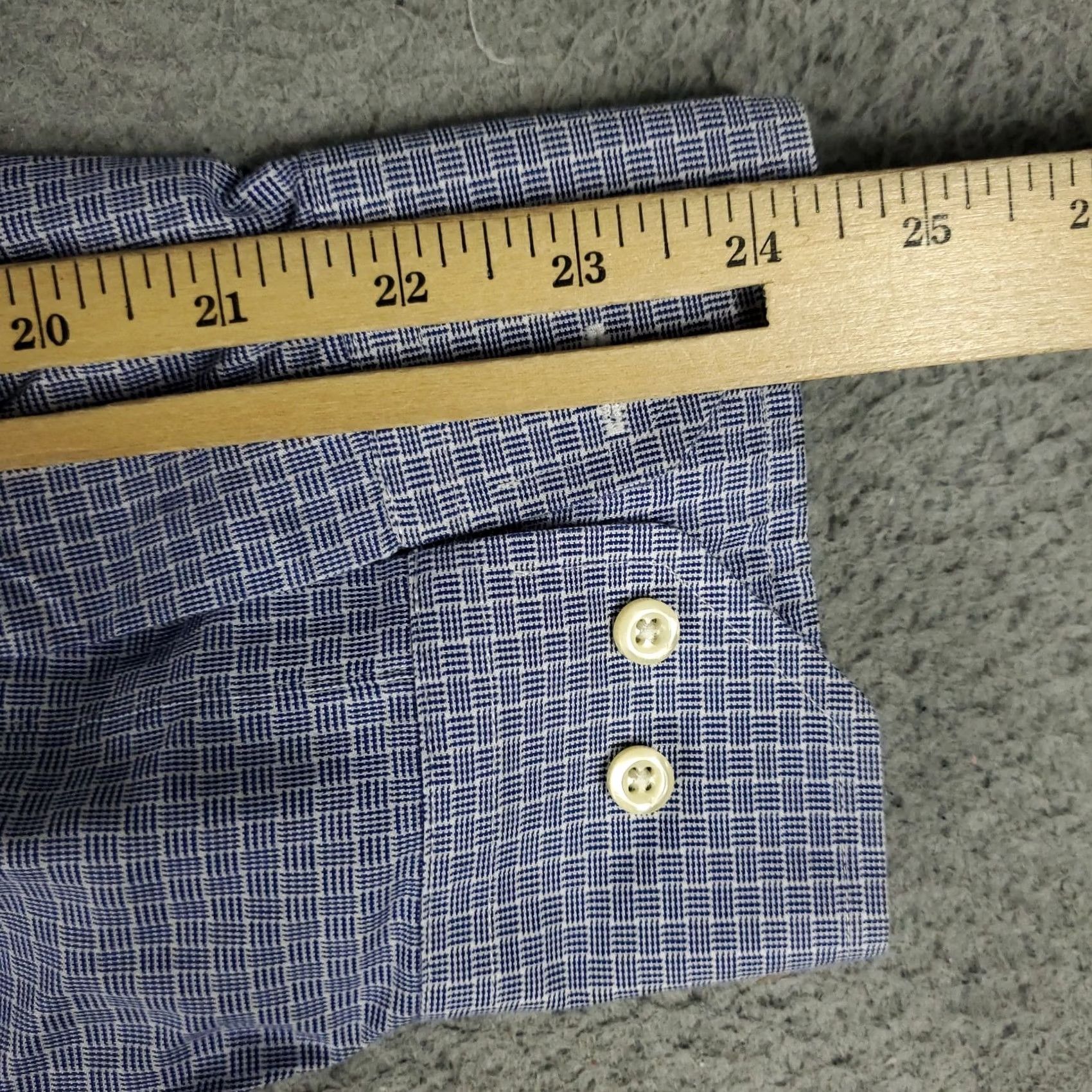 Brooks Brothers Brooks Brothers Shirt Mens 18 Blue Plaid Regent Button Up Long Sleeve Size US XXL / EU 58 / 5 - 6 Thumbnail