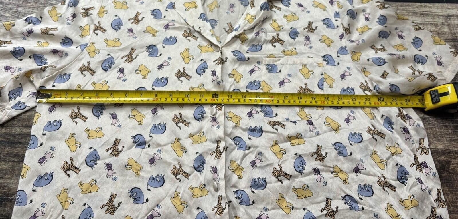 Other Y2K Walt Disney World Top Womens XL Silk Tigger Eeyore Pooh Size XL / US 12-14 / IT 48-50 - 9 Thumbnail