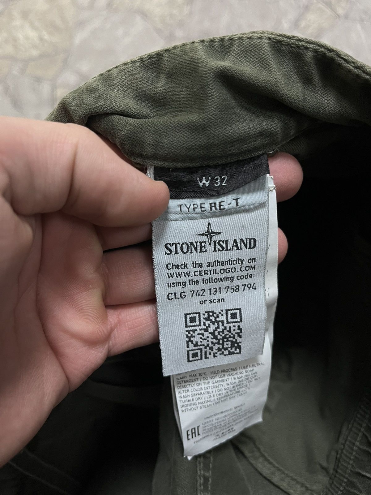 Stone Island Stone Island Patch program Cargo pants Size US 32 / EU 48 - 11 Thumbnail