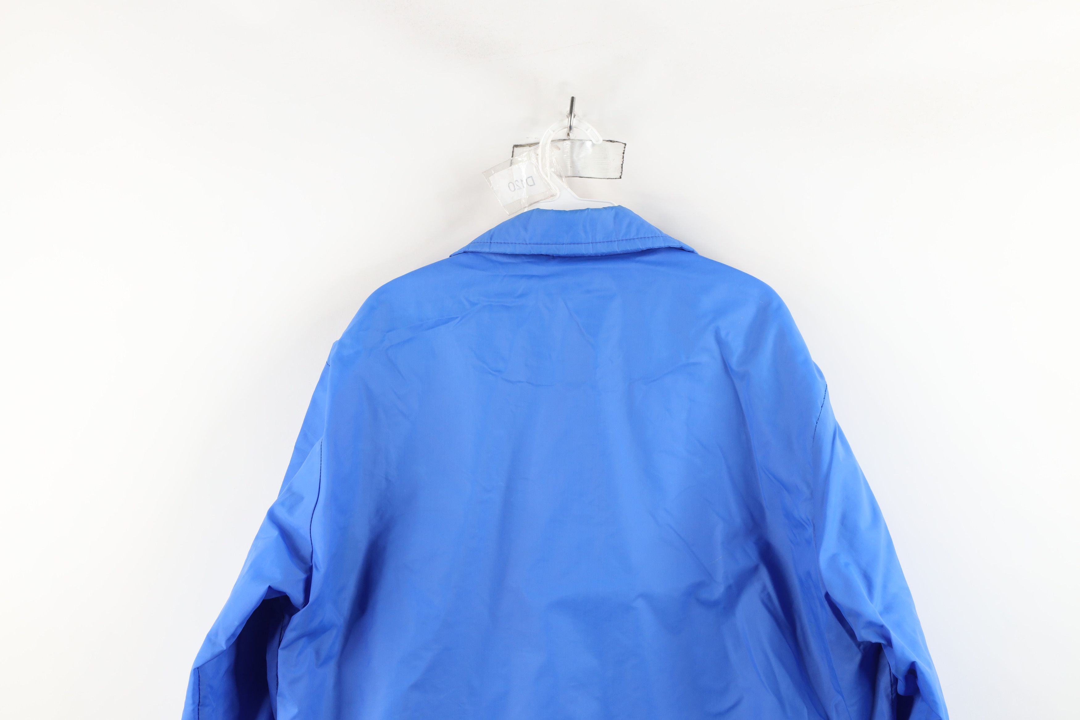 Vintage Vintage 70s Streetwear Coaches Windbreaker Jacket Blue USA Size US L / EU 52-54 / 3 - 14 Thumbnail