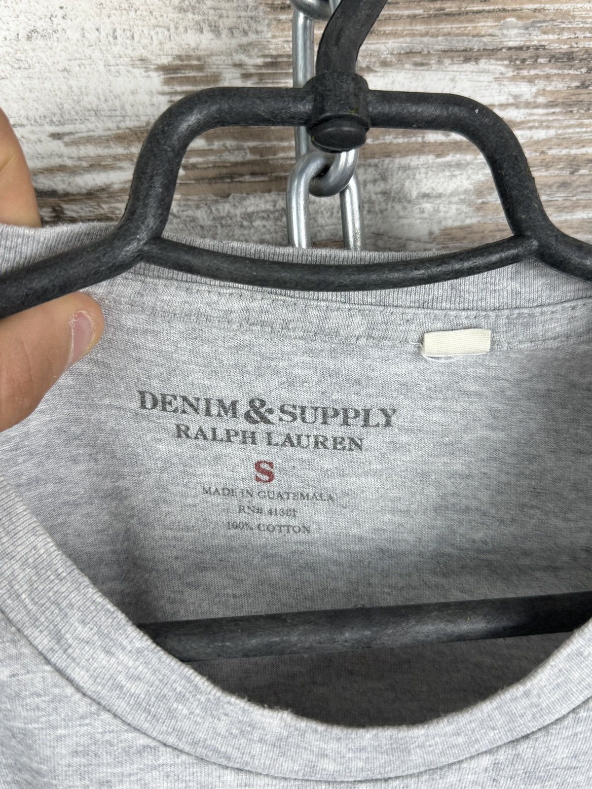 Denim & Supply Ralph Lauren Mens Vintage Denim Supply and Polo Ralph Lauren USA T-shirt Size US S / EU 44-46 / 1 - 6 Thumbnail