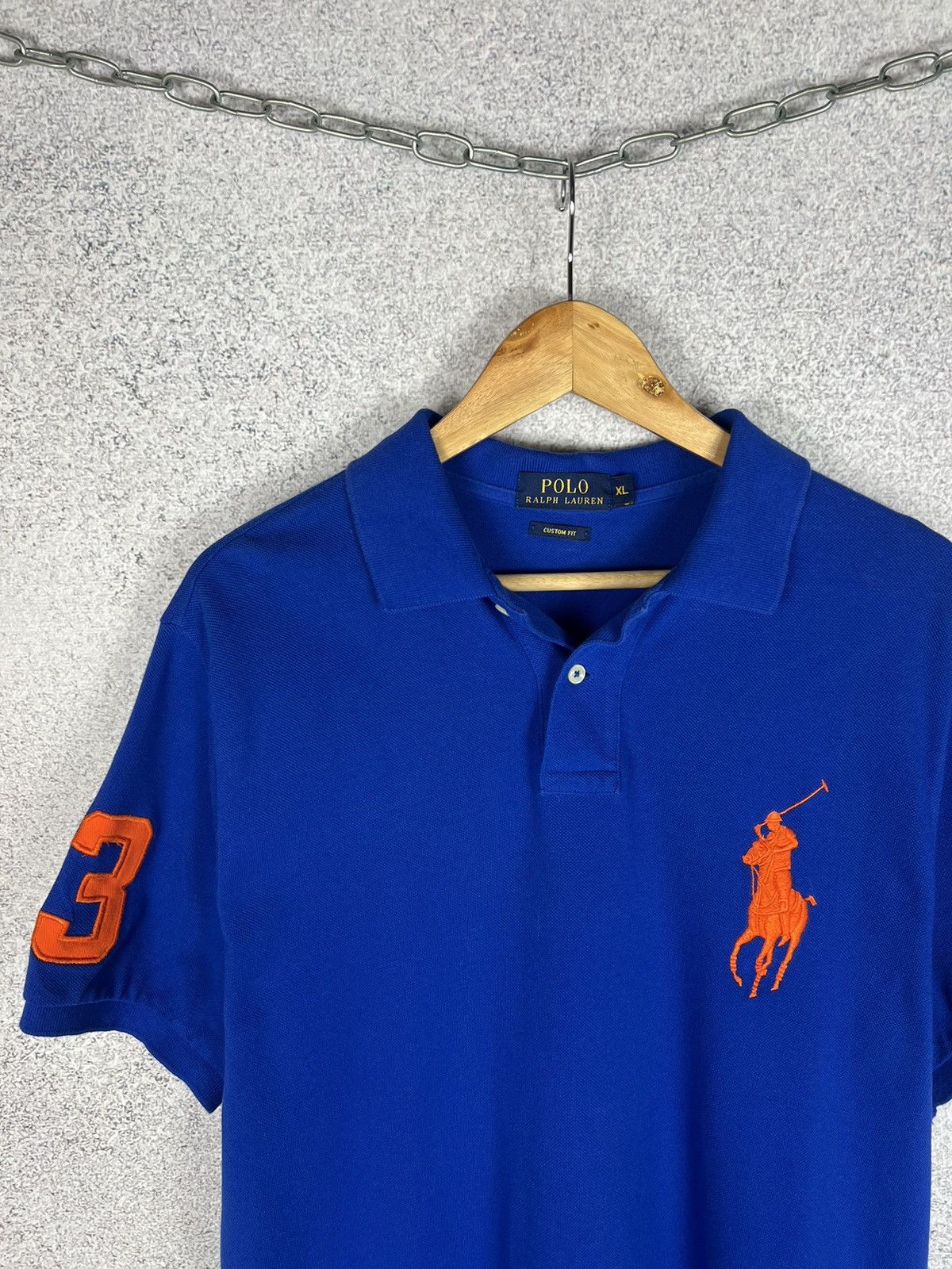 Polo Ralph Lauren Vintage Polo Ralph Lauren Chief Keef #3 Big Pony Polo Shirt Size US XL / EU 56 / 4 - 2 Thumbnail