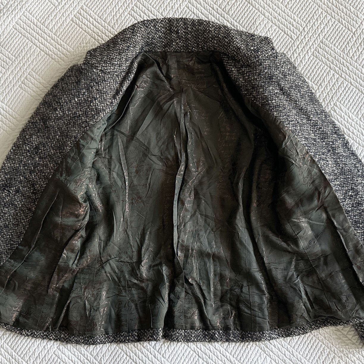Jean Paul Gaultier Rare Jean Paul Gaultier Tweed fitted boucle wool blazer Y2K Size S / US 4 / IT 40 - 10 Thumbnail
