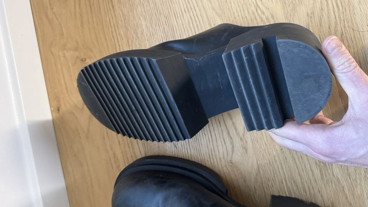 Rick Owens Rick Owens Bogun Slide Mules - Black Size US 12 / EU 45 - 7 Thumbnail