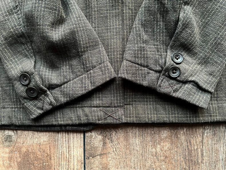 RRL Ralph Lauren RRL Ralph Lauren Old plaid three piece jacket with double Size 46S - 6 Thumbnail
