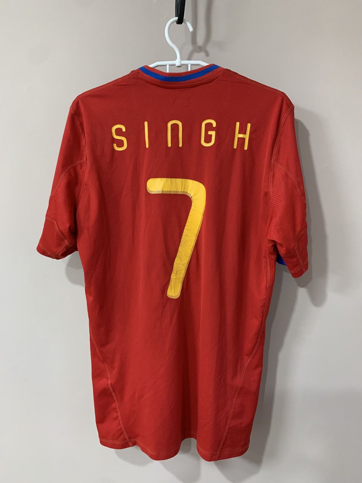 Vintage Spain 2010 World Cup adidas soccer football Jersey shirt #7 Size US L / EU 52-54 / 3 - 2 Thumbnail