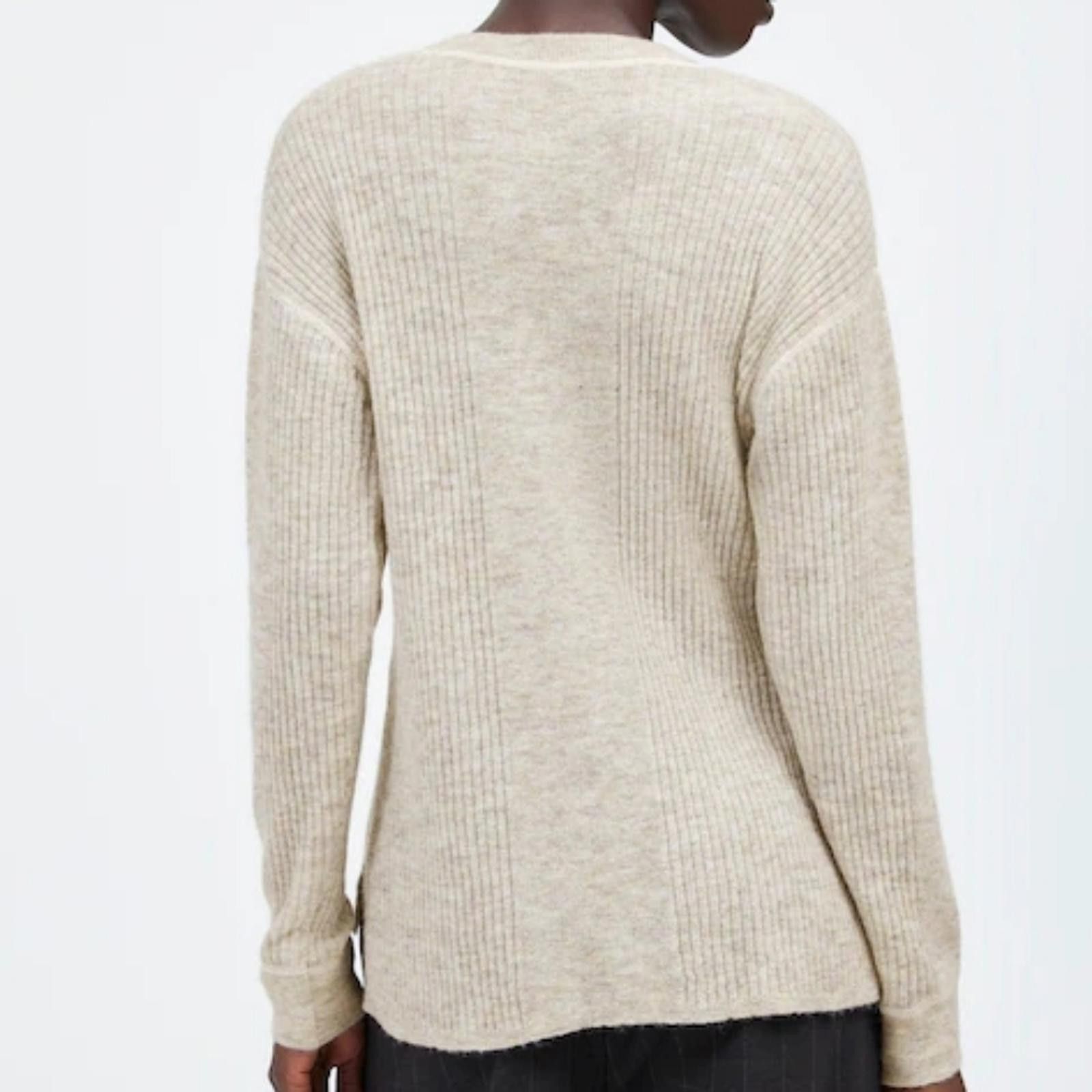 Madewell Madewell Crewneck Alpaca Blend Rib Women's Sweater Size XXS / US 00 / IT 34 - 5 Thumbnail