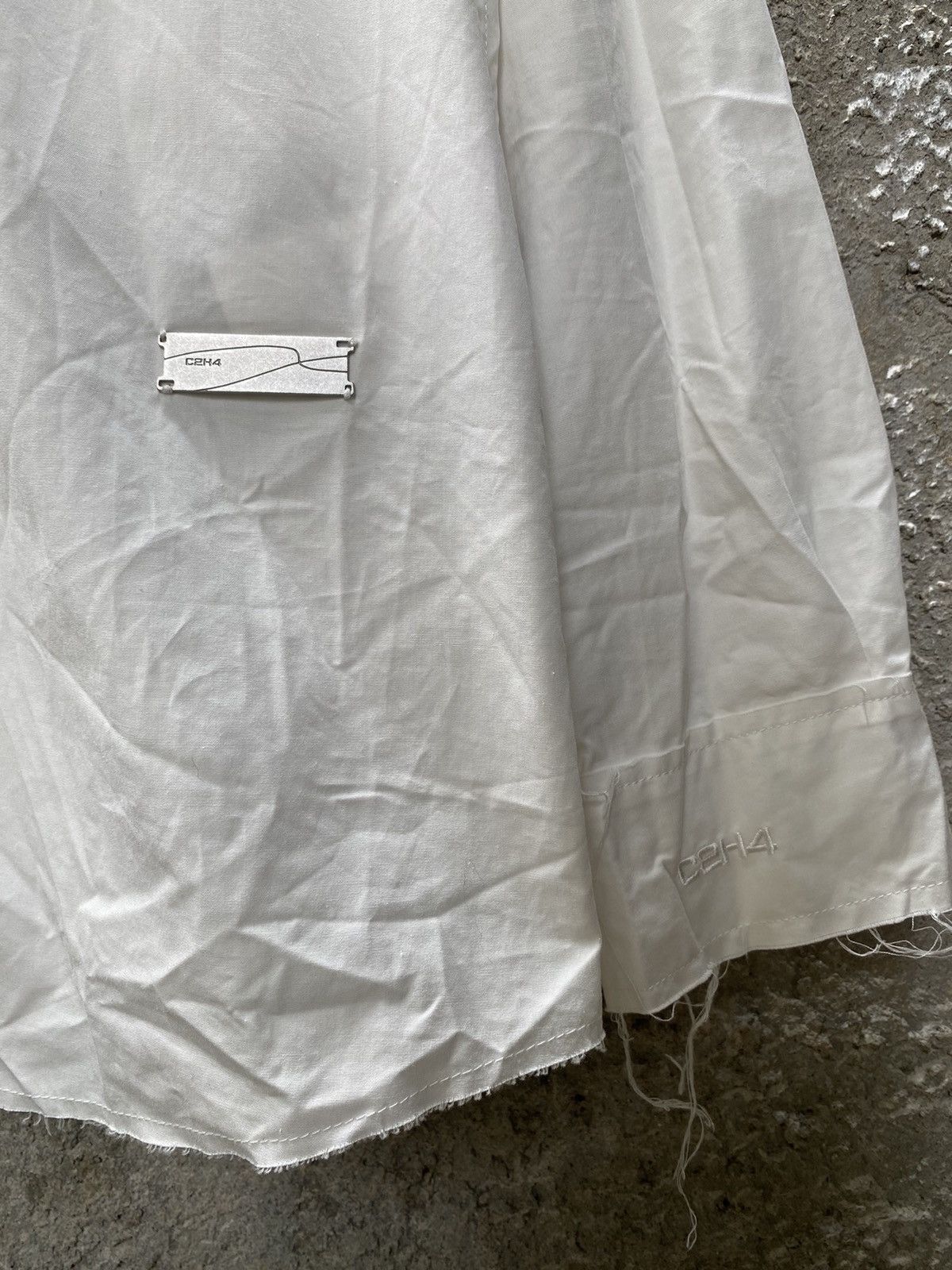 C2H4 Raw Edge Button Shirt Size US S / EU 44-46 / 1 - 7 Thumbnail