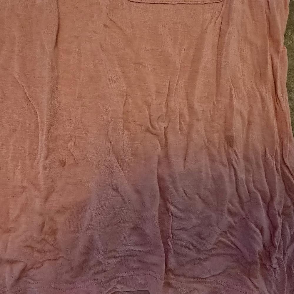 Designer Pink Pocket High Low ZO Tank Size L / US 10 / IT 46 - 3 Thumbnail