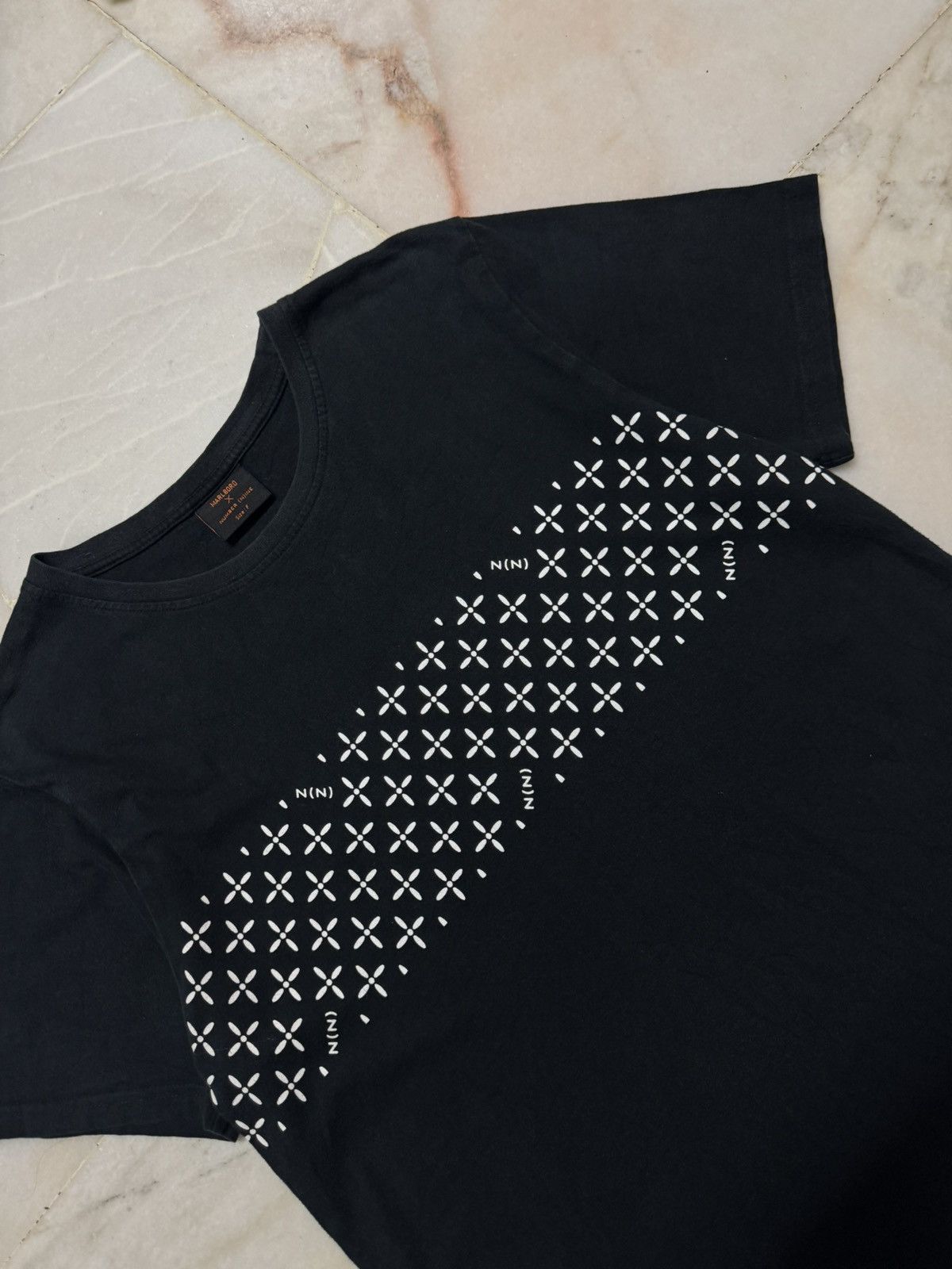 Number (N)ine NUMBER (N)INE X MALBORO ( N ) LOGO BLACK TSHIRT Size US M / EU 48-50 / 2 - 5 Thumbnail
