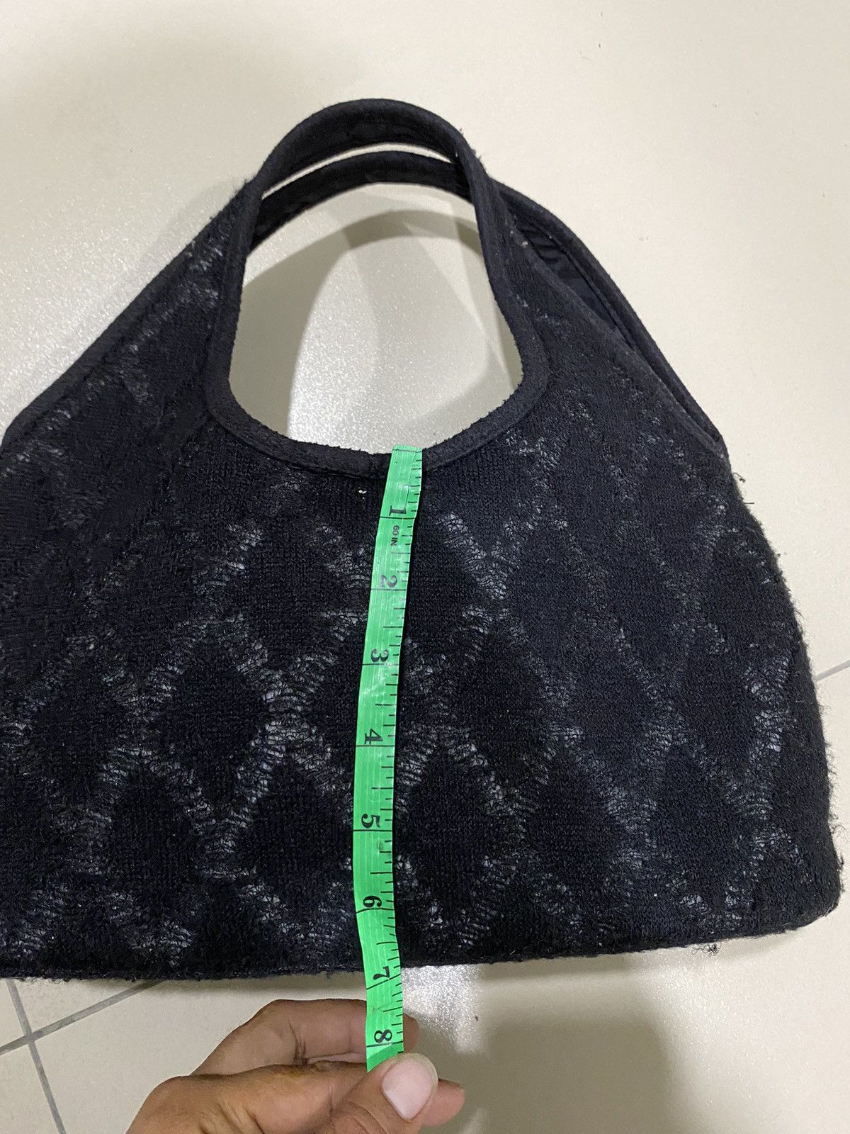 Japanese Brand × Vintage × Yohji Yamamoto ‼️LAST DROP‼️Archival Yohji Yamamoto Ined Shoulder Bag Size ONE SIZE - 10 Thumbnail