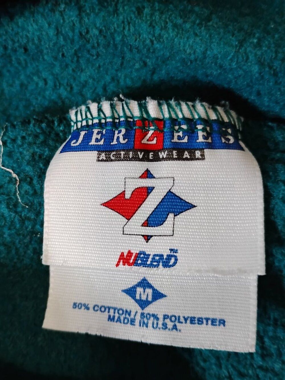 Jerzees Vintage Jerzees Blank Sweatpants Joggers Trainers Teal Size US 30 / EU 46 - 3 Thumbnail