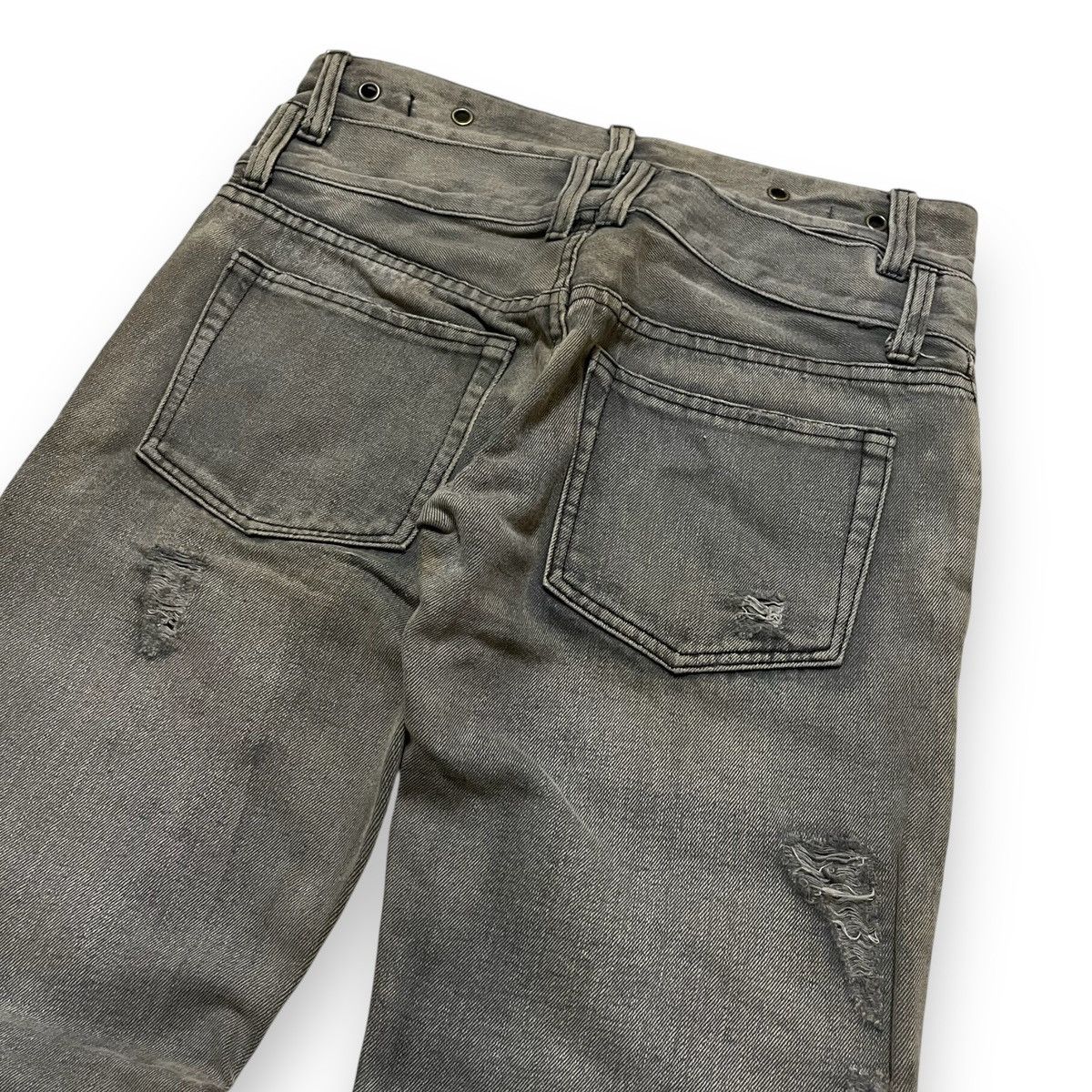 If Six Was Nine × Japanese Brand ORIGINAL LOOSE BIRTHBREATH BLACK SMOKE & WHITE BEACH (32×41) Size US 32 / EU 48 - 11 Thumbnail