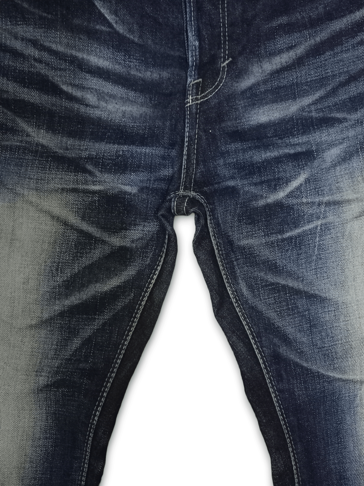 GOSTAR DE FUGA × Japanese Brand Vintage Japanese Gostar De Fuga Indigo Distressed Jeans Size US 33 - 6 Thumbnail