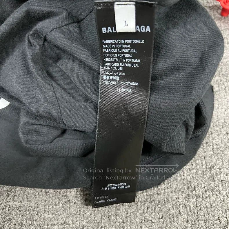 Balenciaga Balenciaga Eye Chart Short Sleeve T-Shirt Size US S / EU 44-46 / 1 - 6 Thumbnail