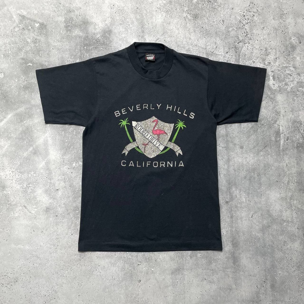 Vintage Vintage 90s Beverly Hills Rodeo Drive California T Shirt Size US M / EU 48-50 / 2 - 1 Thumbnail
