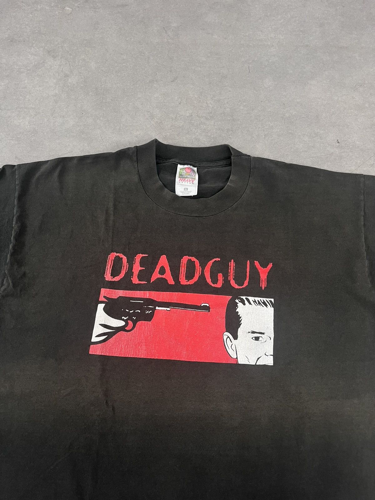Band Tees Vtg 90’s 🔥RARE🔥 DEADGUY Victory Records T shirt Size US XL / EU 56 / 4 - 1 Thumbnail