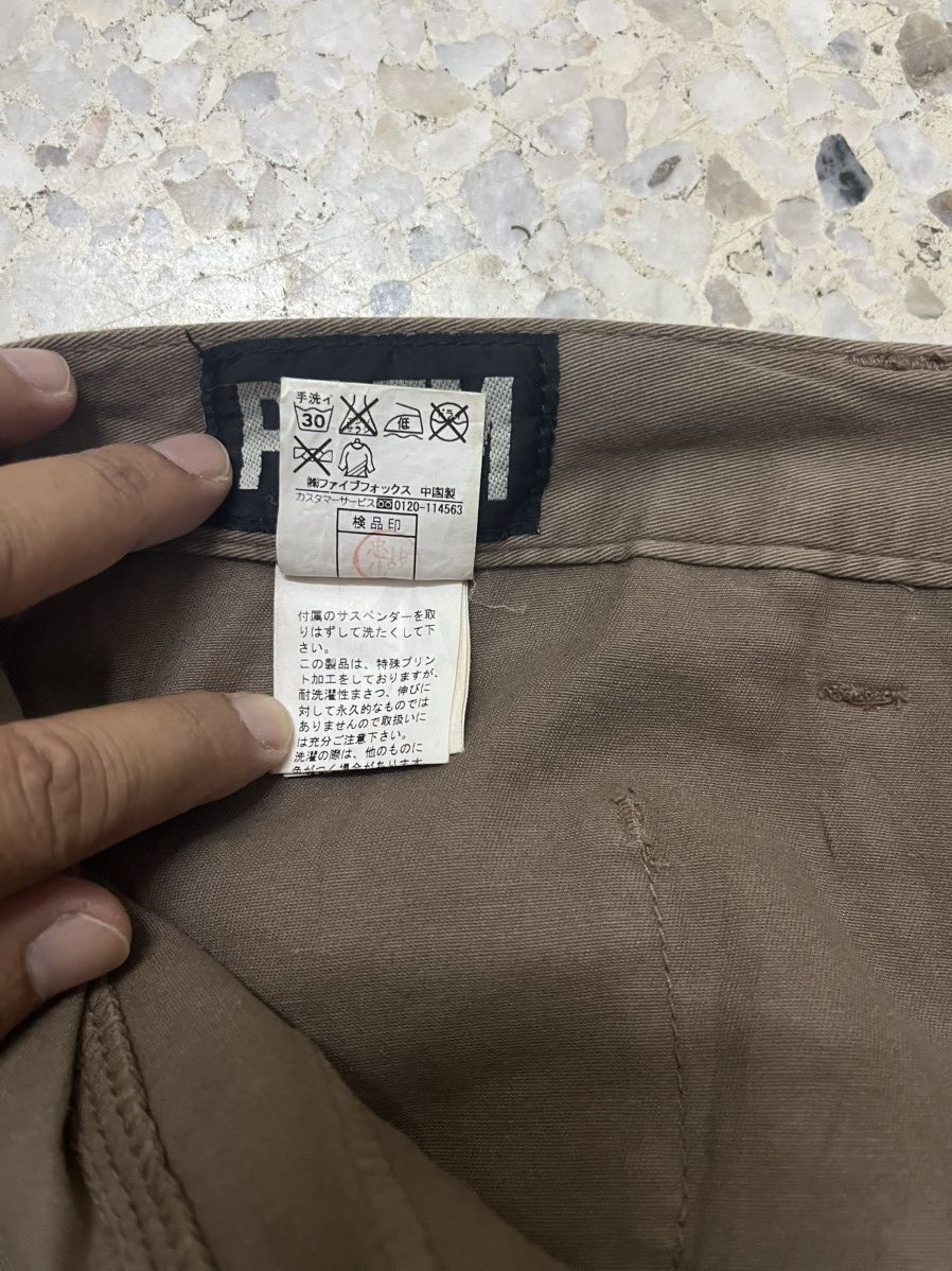 PPFM PPFM Japan Y2K Techwear Cargo Pants Curved Leg Design Size US 32 / EU 48 - 7 Thumbnail