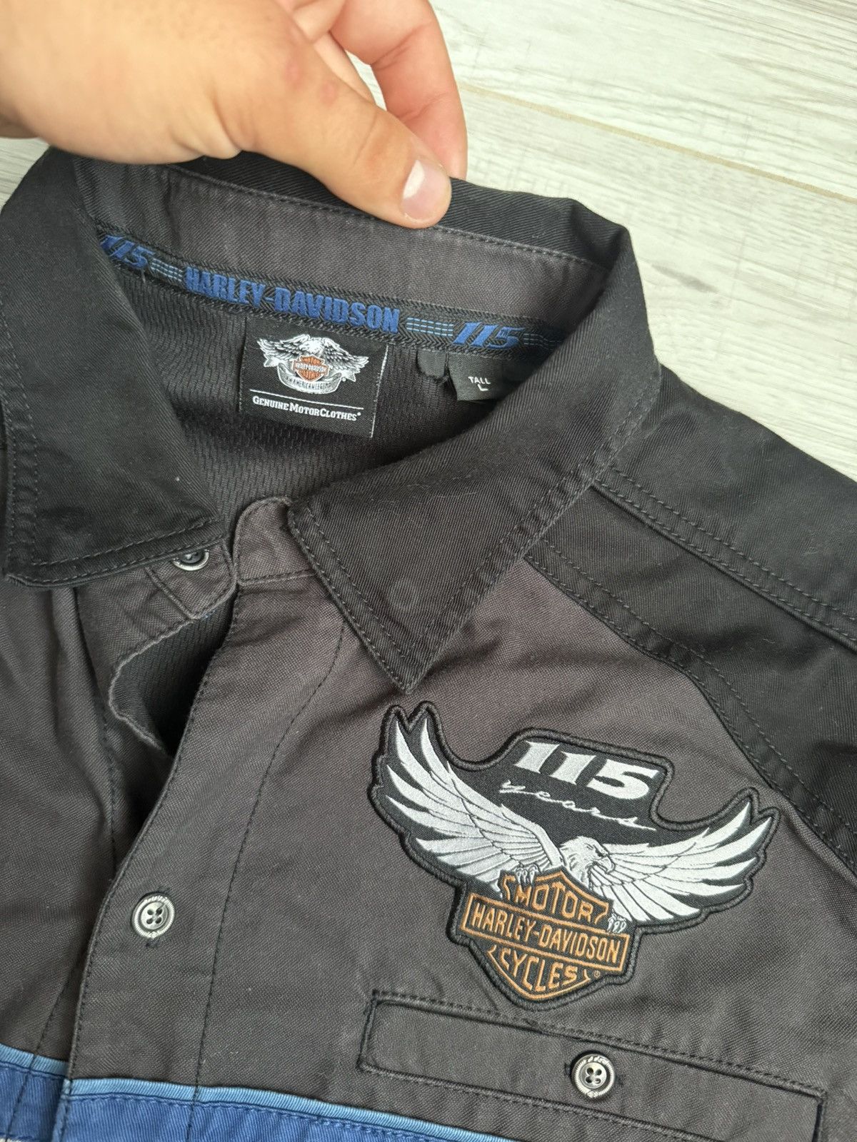 Harley Davidson Vintage Harley Davidson 115 year jacket Size US L / EU 52-54 / 3 - 4 Thumbnail