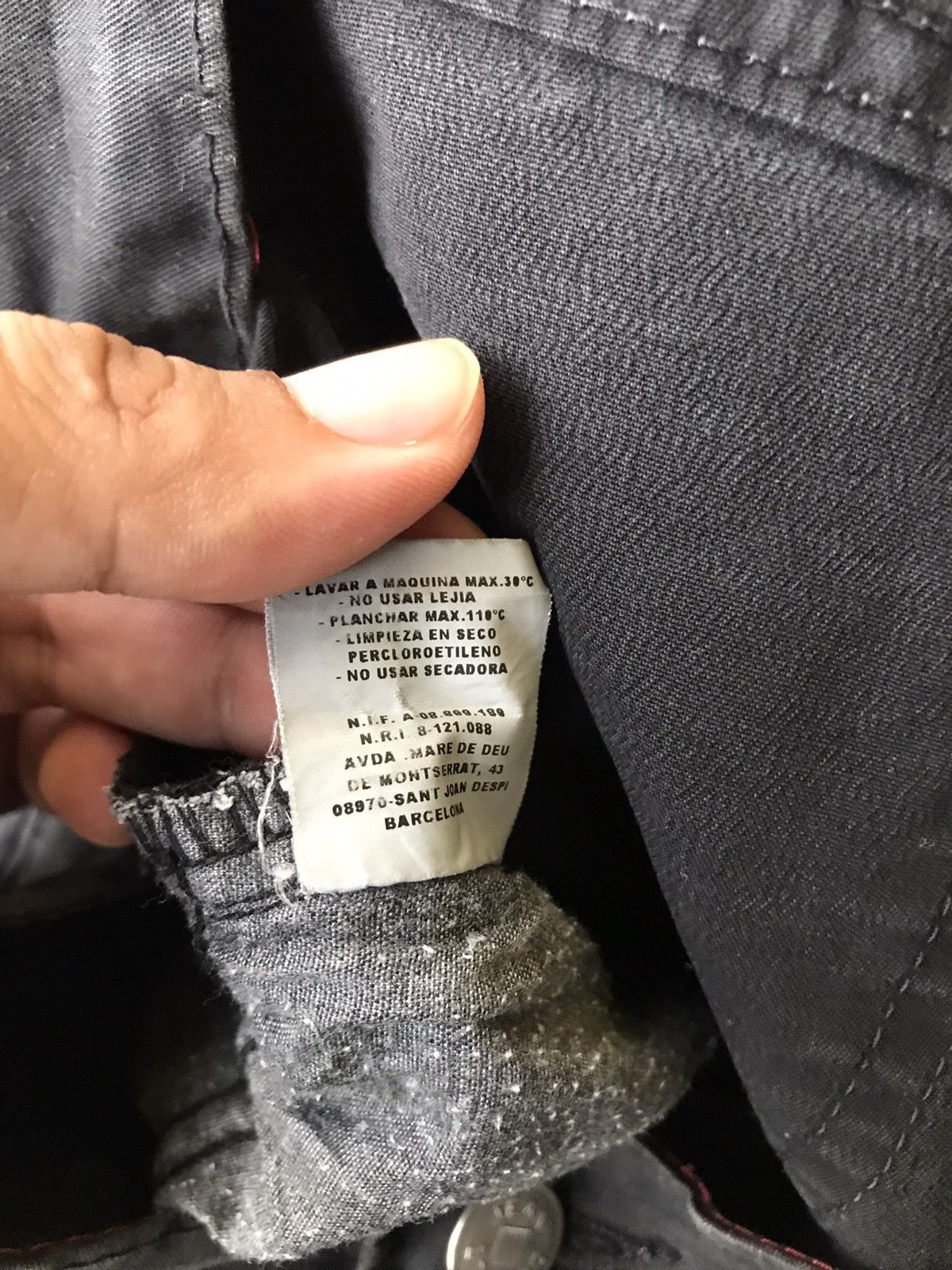Marithe + Francois Girbaud Vtg Le Jeande Marithe Francois Girbaud Jeans Pant Size US 37 - 15 Thumbnail