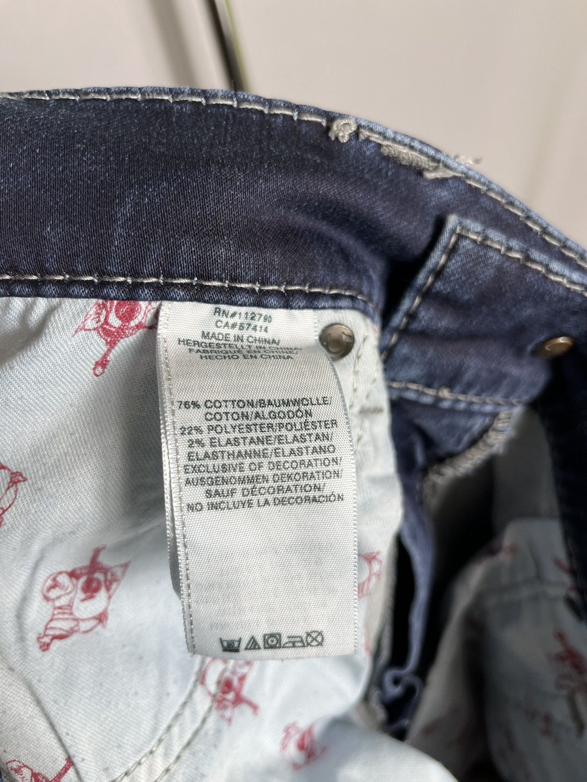True Religion True Religion Men's Section Slim Blue Pants Navy Size US 36 / EU 52 - 10 Thumbnail