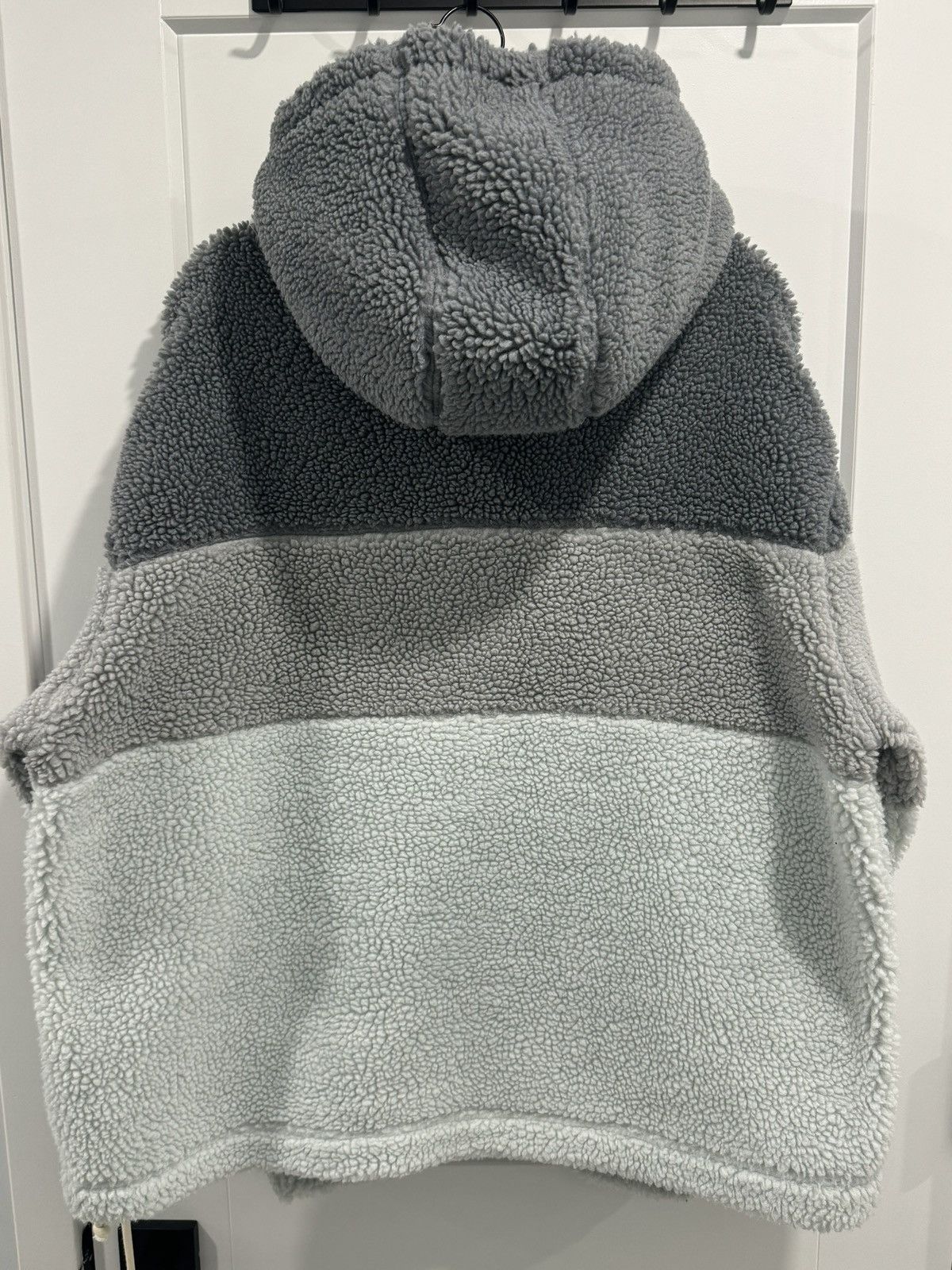 Kith Kith Sherpa Double Pocket Hoodie - Pearl Blue Size US M / EU 48-50 / 2 - 2 Thumbnail
