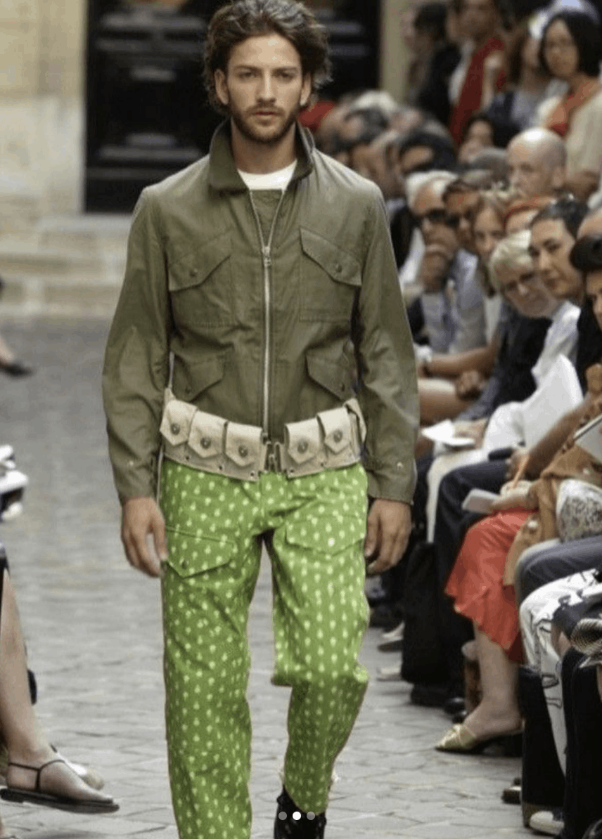 Junya Watanabe SS04 Floral Prisoner Pants Size US 30 / EU 46 - 8 Thumbnail
