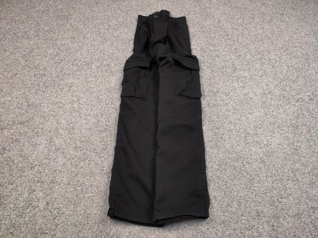 Japanese Brand Vintage Japanese Style black cargo workwear Pants Y2K Size US 34 / EU 50 - 2 Thumbnail