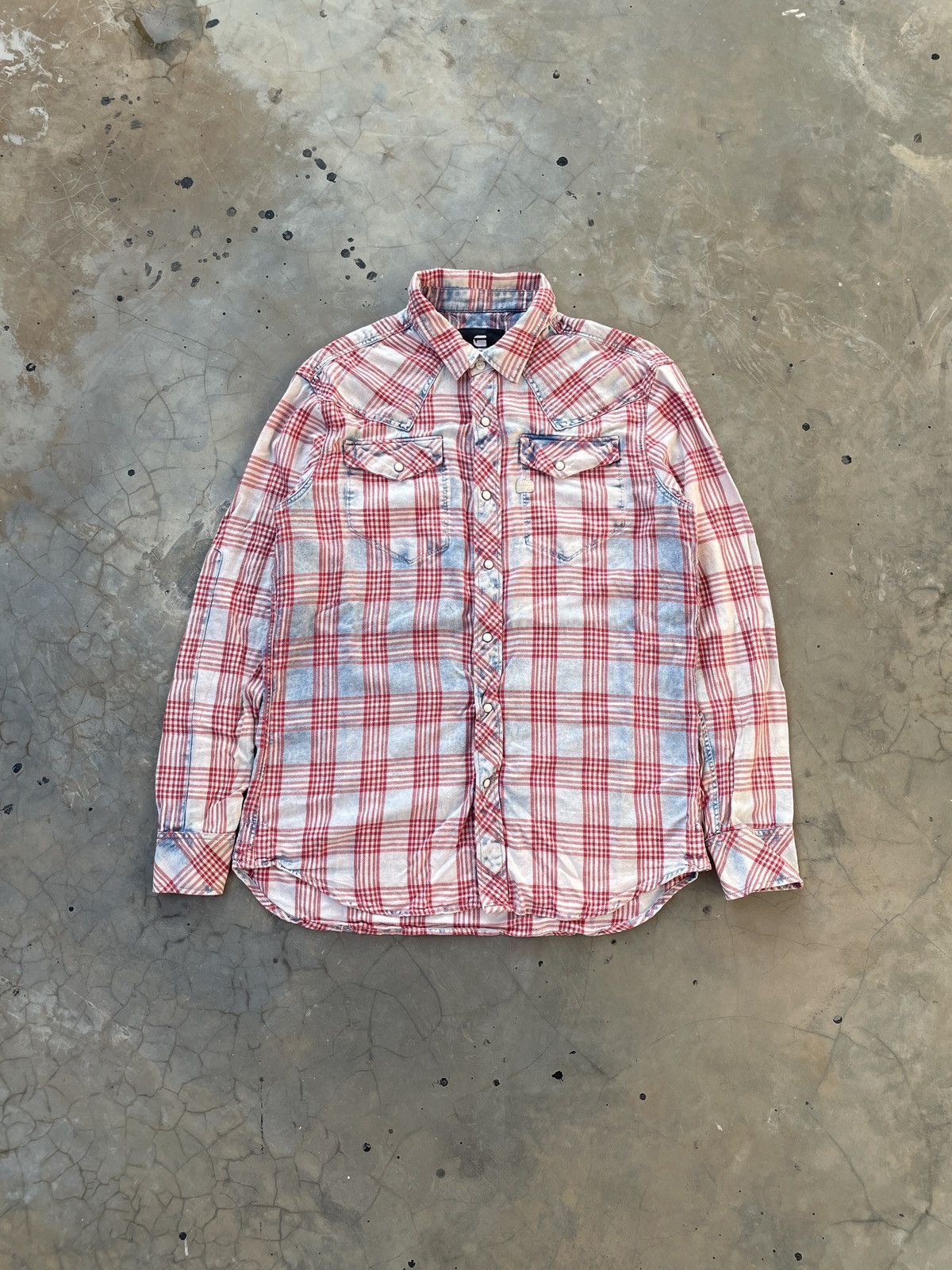 G-Star G-Star Raw Tacoma Longsleeve Check Shirt Size US L / EU 52-54 / 3 - 1 Thumbnail