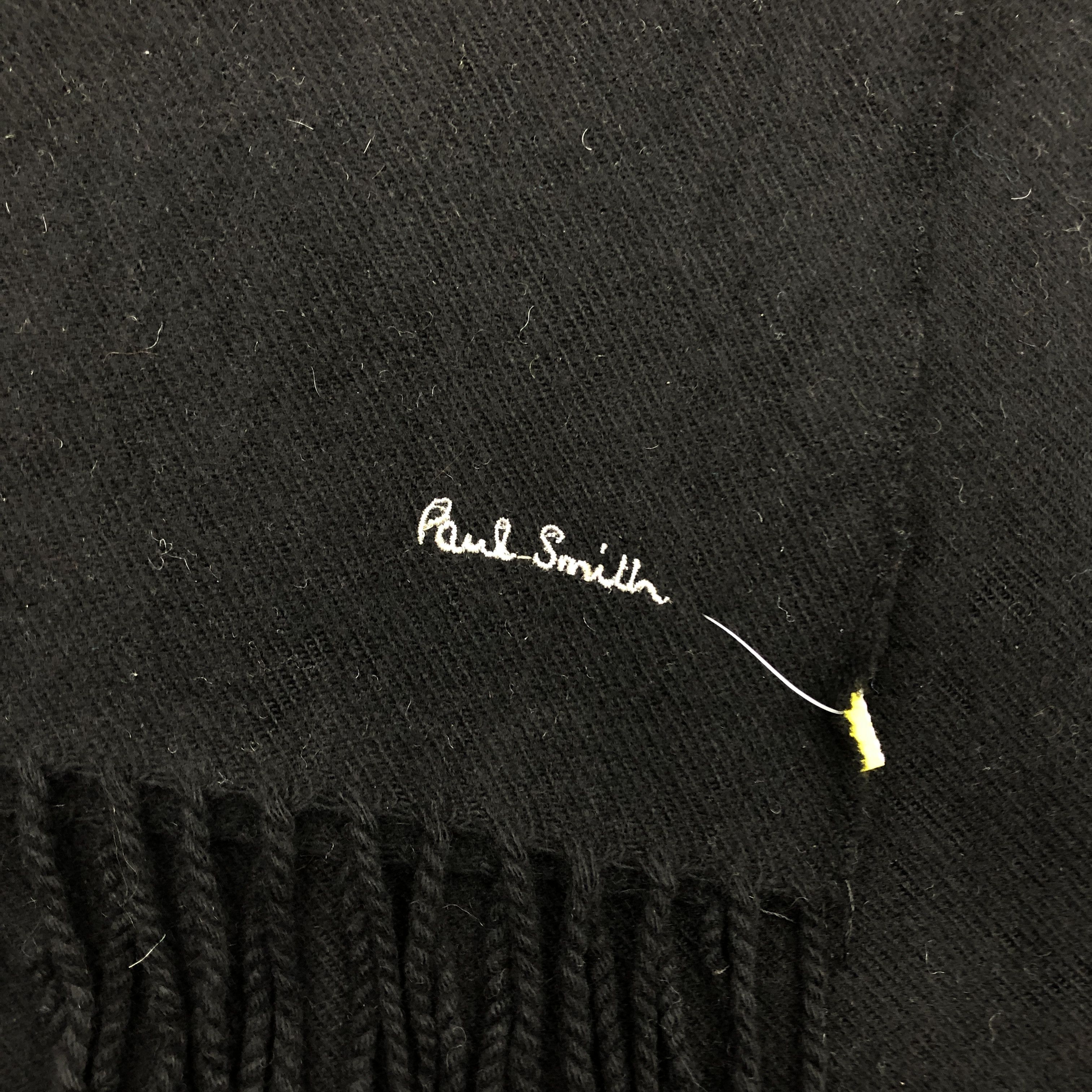 Paul Smith Vintage Paul Smith Scarf Muffler Wool Winter Fringe Scarves Size ONE SIZE - 4 Thumbnail