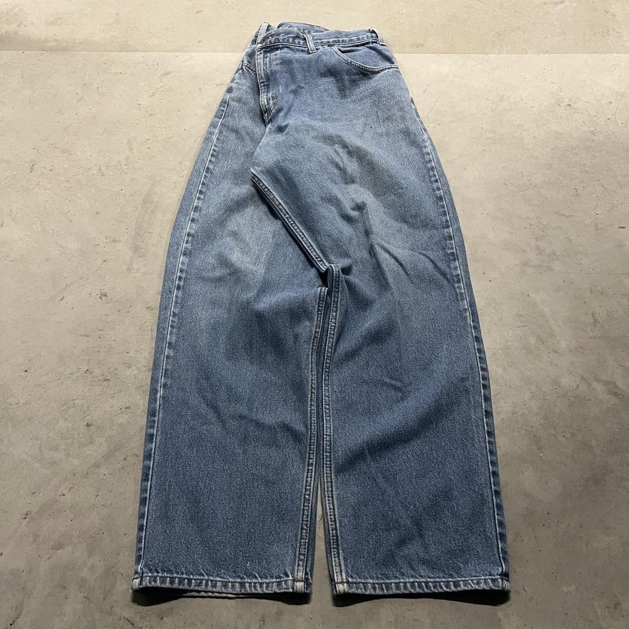 Vintage Vintage Y2K/2000s Baggy Faded Glory Skater Style Denim jeans! Size US 42 / EU 58 - 3 Thumbnail