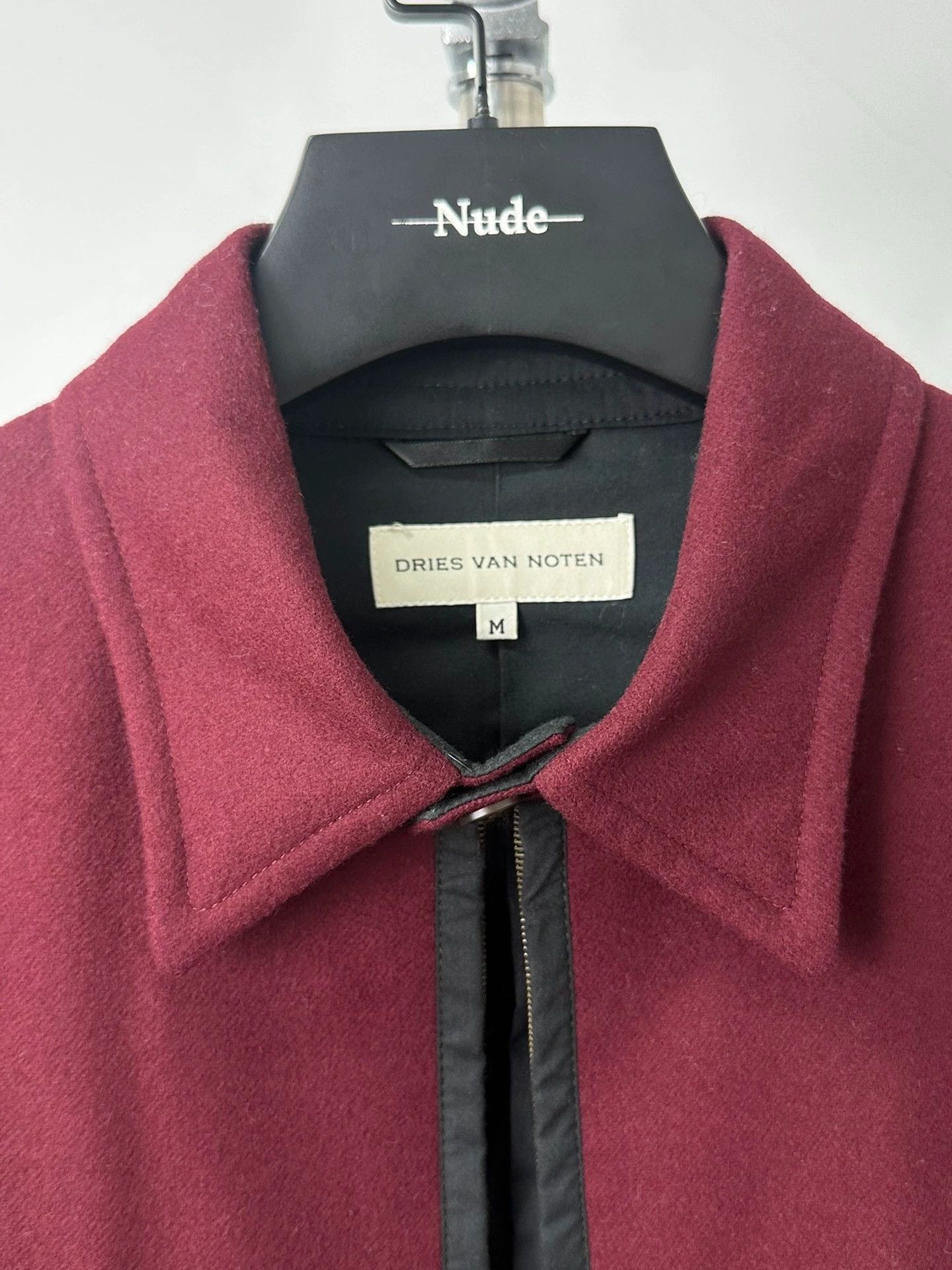 Dries Van Noten Dries Van Noten Boston Red Wool Jacket m Size US M / EU 48-50 / 2 - 7 Thumbnail
