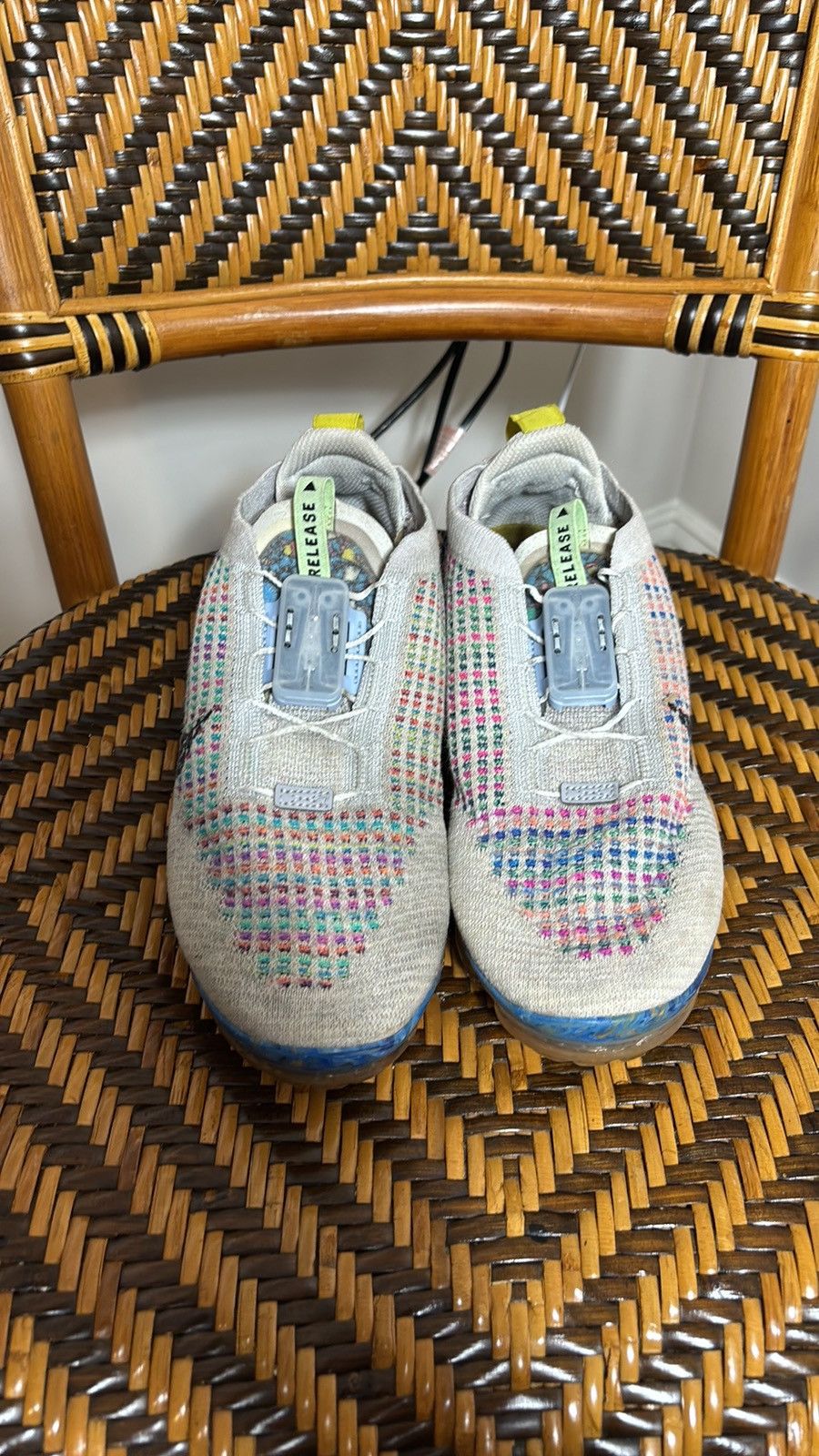 Nike Nike Air VaporMax 2020 Pure Platinum Multicolor Size US 7.5 / EU 40-41 - 2 Thumbnail
