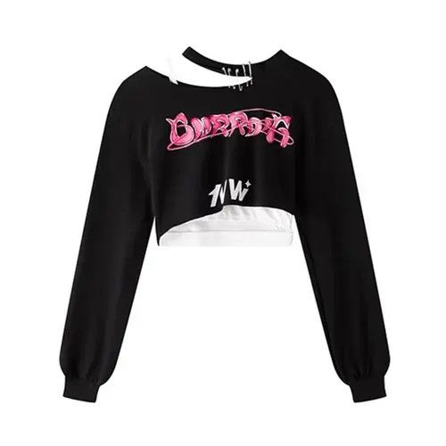 Japanese Brand × Vintage Harajuku Strapless New Print Irregular Patchwork Crop Size ONE SIZE - 1 Thumbnail