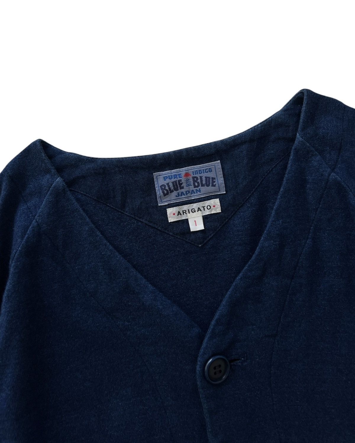 Blue Blue Japan × Indigo BLUE BLUE INDIGO CARDIGAN SHIRT🇯🇵 Size US S / EU 44-46 / 1 - 12 Thumbnail