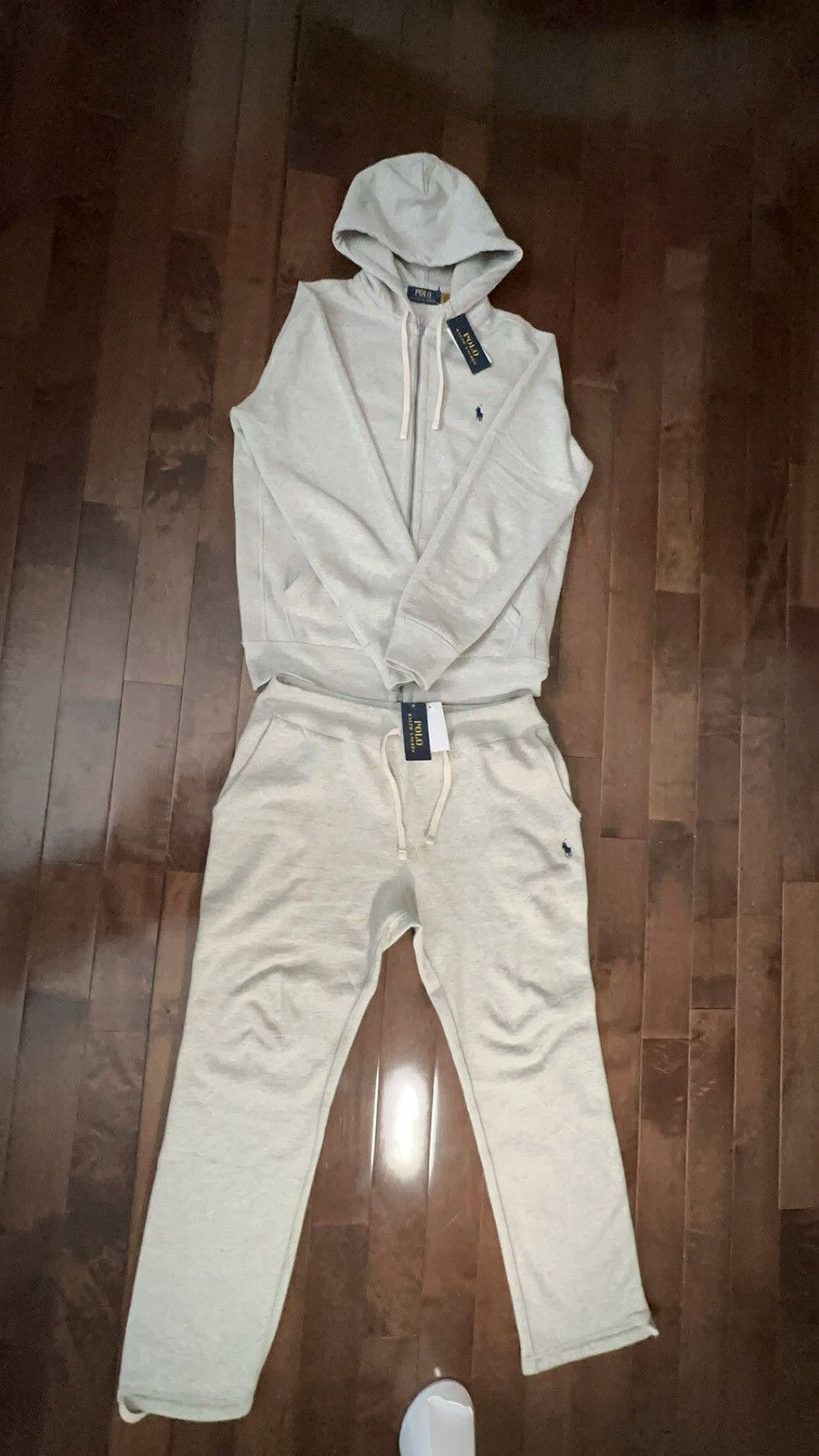 Polo Ralph Lauren Grey Polo Ralph Lauren Tracksuit Size US M / EU 48-50 / 2 - 2 Thumbnail