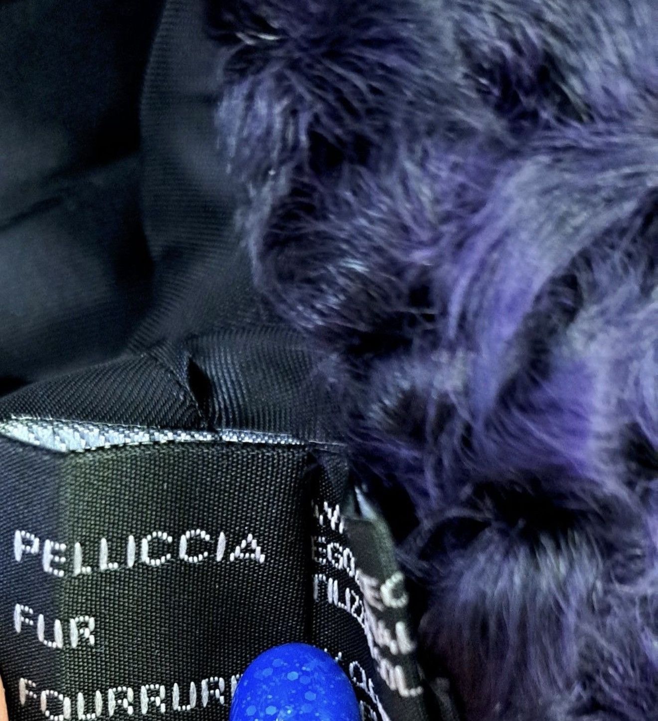 Prada PRADA Purple Fur Bolero Jacket Vintage runway sheepskin Size M / US 6-8 / IT 42-44 - 7 Thumbnail