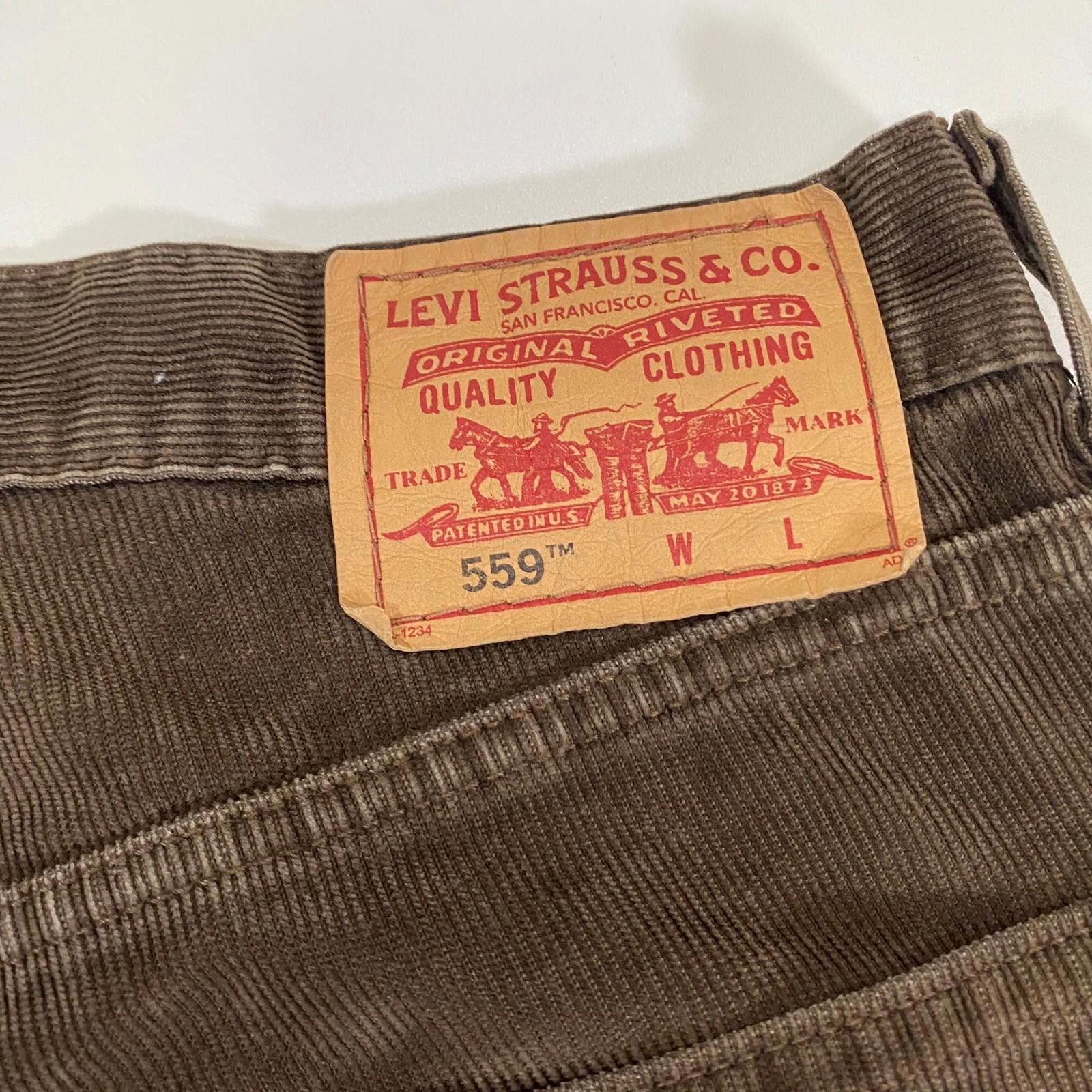 Levi's Levi's 551 Corduroy Brown Pants Size US 30 / EU 46 - 3 Thumbnail