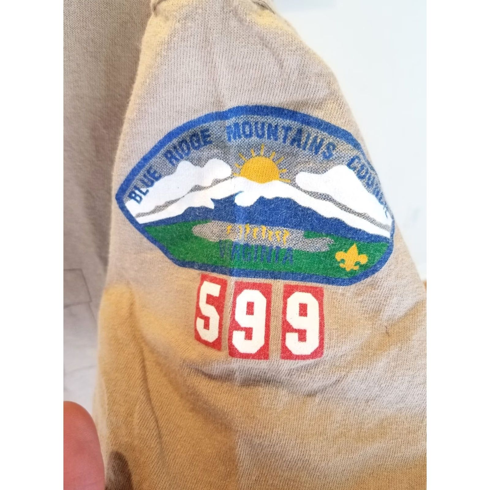 Anvil VINTAGE Boy Scouts of America SINGLE STITCH ANVIL COTTON T-SHIRT SZ XLARGE Size US XL / EU 56 / 4 - 7 Thumbnail