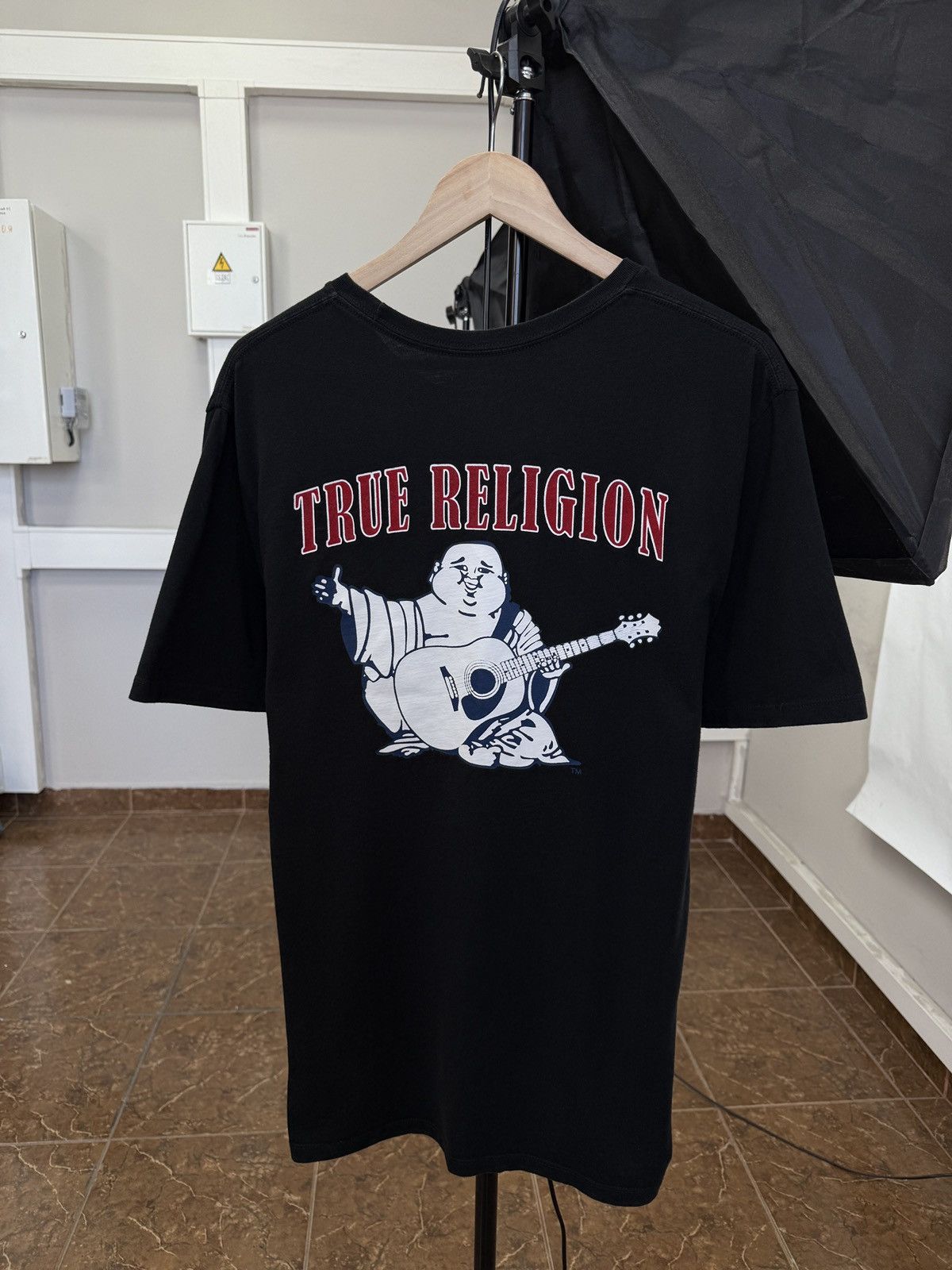 🇯🇵 Y2K True Religion Buddha World Tour Big Logo T-Shirt Retro
