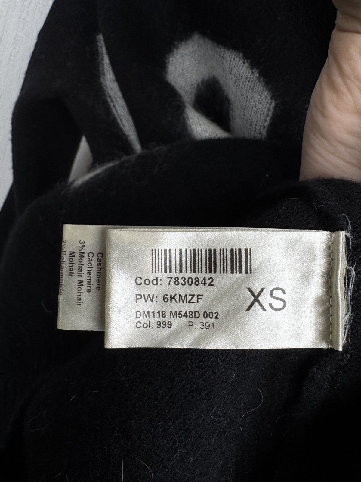 Dondup Dondup “LOVE” big logo wool cashmere mohair sweater Size XS / US 0-2 / IT 36-38 - 8 Thumbnail